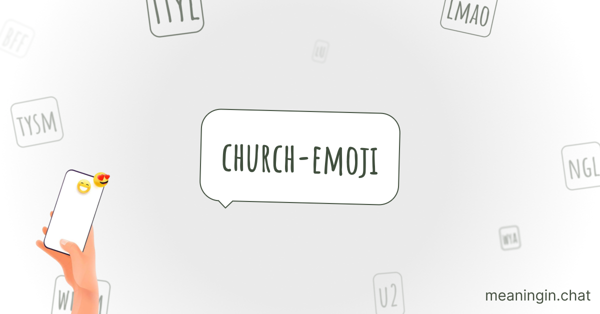 Church Emoji ⛪: Meaning in Chat or Text Messages Online